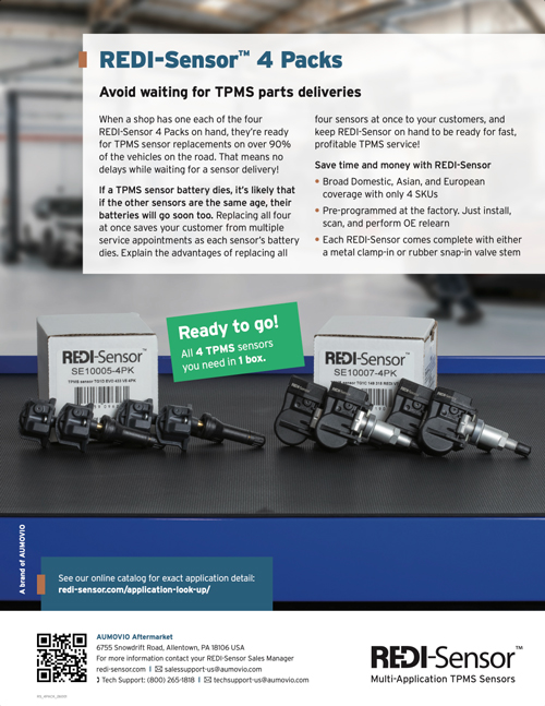 The REDI-Sensor 4-Pack Flyer Preview